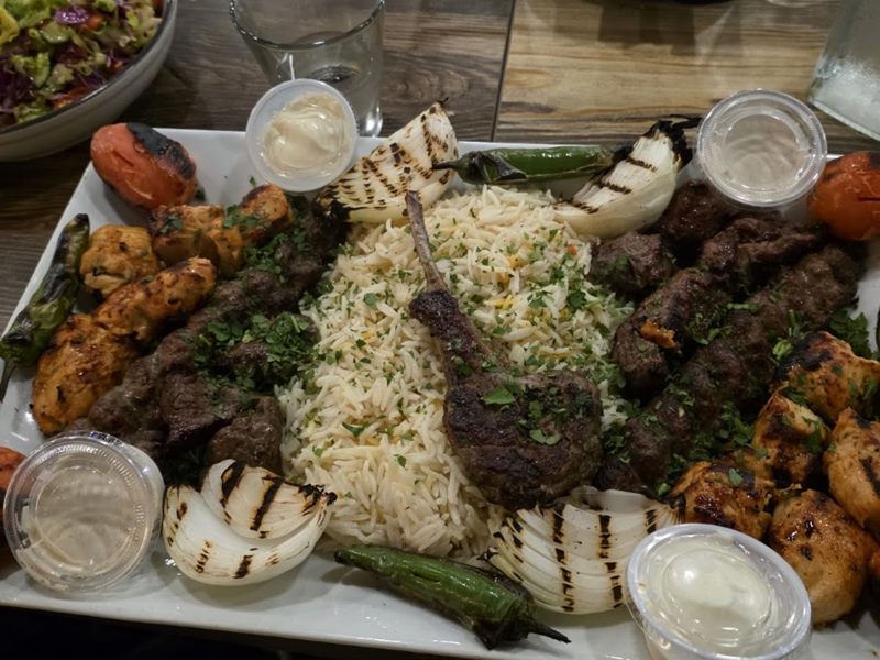 Rozana Restaurant and Hookah Lounge food